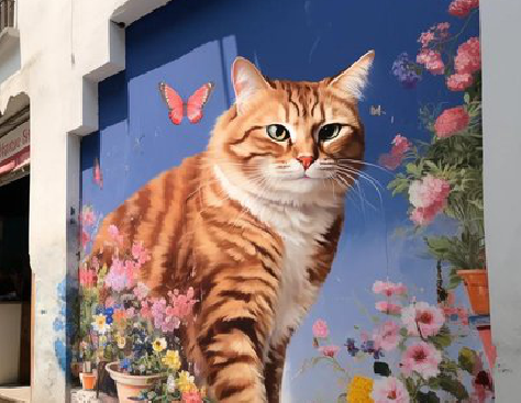 许昌自己绘制有个性的手绘墙